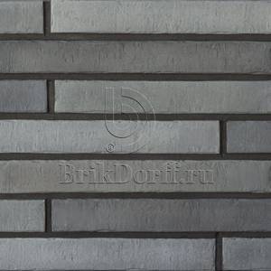 Фасадная ригельная плитка под клинкер Life Brick Лонг 200 микс, 430x52x15 мм