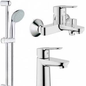 Набор смесителей для ванны Grohe BauEdge 123367M