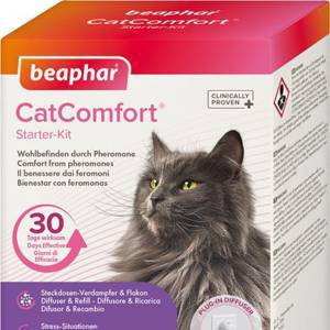 Феромоны для кошек и котят BEAPHAR CatComfort успокаивающие с диффузором (48 мл)