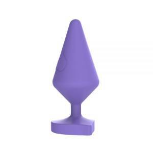 CHISA - Плаг Large Luv Heart Plug-purple (291305)