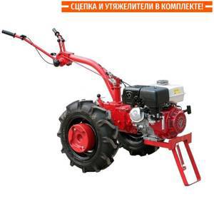 Мотоблок МТЗ Беларус 09H Honda GX270 9.0 (сцепка + утяжелители)