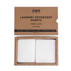 ZWS Essentials, Laundry Detergent Sheets - 60 Loads