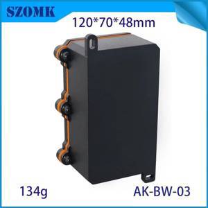 Outdoor waterproof plastic enclosures IP68 PC  circuit board protection juction box ,use for Outdoor lamp, geographical lamp AK-BW-03