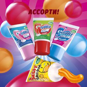 АССОРТИ! Tubble gum жидкая жевательная резинка