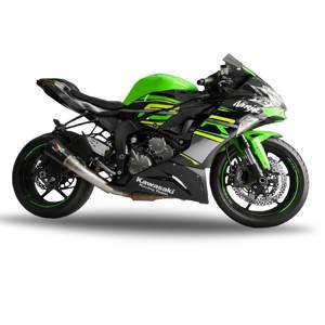 KAWASAKI 2009 - 2024 ZX636/ZX6R GP1/GP2 DE-CAT EXHAUST