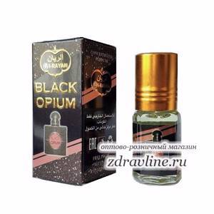 Маслянные духи Black Opium (Блек Опиум) Al Rayan 3 мл