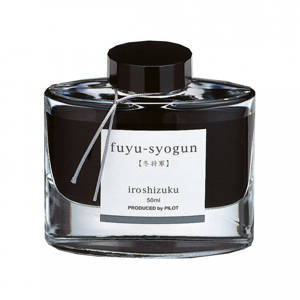 Чернила PILOT Iroshizuku Fuyu-Syogun 50 мл, серые - "Поздняя зима"