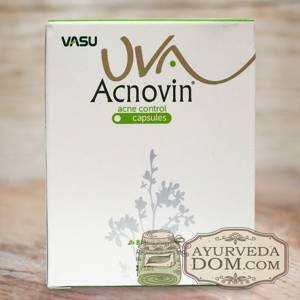 Акновин 30 кап от акне и дерматита (Acnovin Acne Control Capsules Vasu)