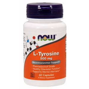 NOW L-Tyrosine – Аминокислота Тирозин 500 mg - БАД