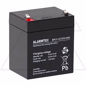 Батарея аккумуляторная Alarmtec BP5-12, T1, 12V/5Ah, 101(107)x90x70 HxLxW, 1.8kg, 5 лет