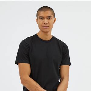 Black Plain Slim Fit T-Shirt