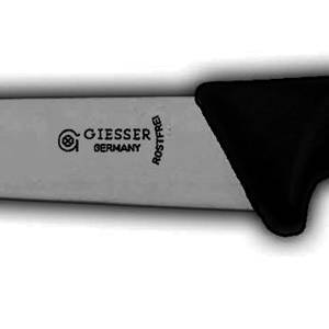 Нож разделочный для мяса 24 см с черной рукояткой