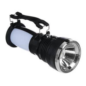 Фонарь прожектор 2-в-1 аккумуляторный 24 SMD + 1 Вт LED, шнур 220В, пластик, 17,5x7,5 см, ЧИНГИСХАН