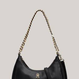 TH Logo Chain Crossbody Bag