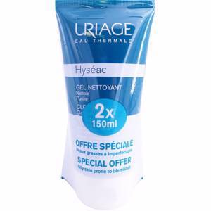 URIAGE HYSEAC GEL NETTOYANT LOT DE 2X150ML