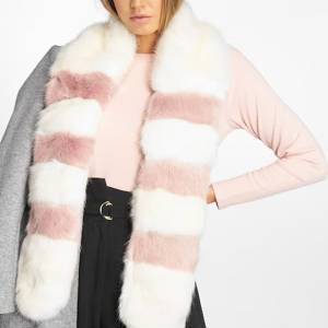 BANGASTIC Fake Fur Scarve white Damen