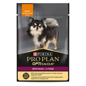 Pro Plan (Про План) консервы для взрослых собак утка в соусе 85г