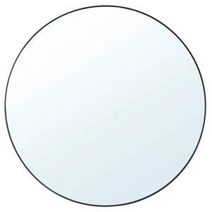LINDBYN, round mirror, , black, 110 cm