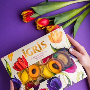 Мармелад желейный IGRIS "Тюльпаны"  300 грамм