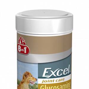 Глюкозамин с МСМ 8in1 Excel Glucosamine + MCM для собак (55 табл.)