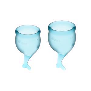 Satisfyer - Менструальные чаши SATISFYER FEEL SECURE MENSTRUAL CUP LIGHT BLUE (T360902)