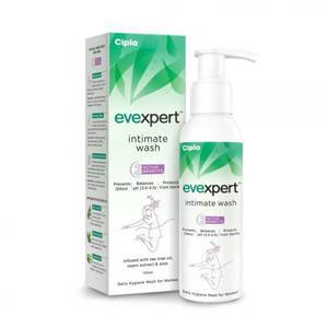 Средство для женской интимной гигиены (100 мл), Evexpert Intimate Wash, произв. Cipla