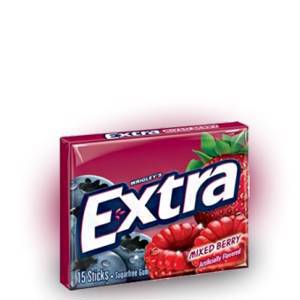 Wrigley Extra Gum Mixed Berry