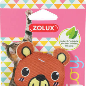 ZOLUX, Игрушка для кошек с кошачьей мятой "Очаровательный Мишка", 7 см, 580721