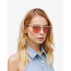 Gafas de sol Cali - dorado - cristales: naranja - protección UV: 2
