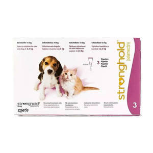 STRONGHOLD <2.5 Kg Yavru Kedi/Köpek.15 mg x3 Pipet.