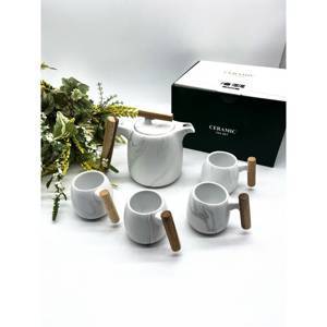 Купить Фарфоровый чайный сервиз на 4 персоны оптом в интернет-магазине FESSLE.RU