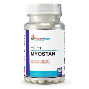 Блокатор миостатина WestPharm Myostan YK-11 5 мг 60 капсул