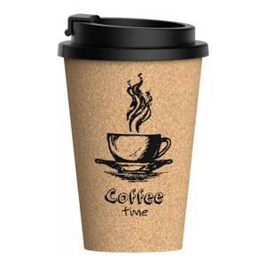 Термокружка дорожная Walmer Corky Coffee, 350 мл, цвет пробковый                                                                                                                    -65%