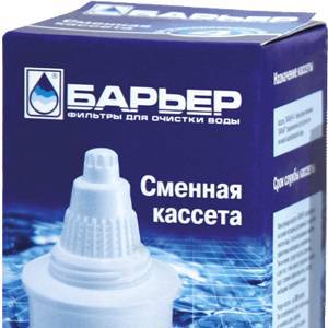 Сменная кассета "Барьер-4"  для водопроводной воды