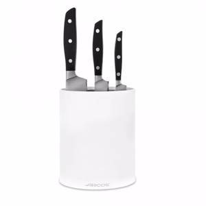 Набор из 3-х кухонных ножей с белой подставкой, серия Manhattan, 7941 MANHATTAN, ARCOS, Испания