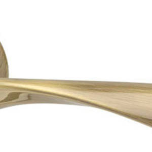 Ручка Armadillo (Армадилло) раздельная Corona LD23-1AB/GP-7 бронза/золото