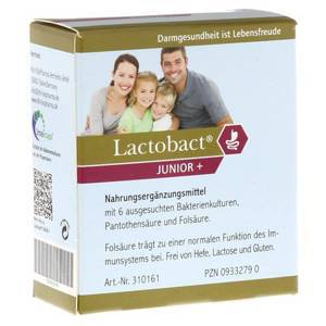 LACTOBACT Junior 7-Tage Beutel Лактобакт Пробиотик для микрофлоры кишечника для детей с 2х лет