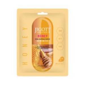 я[JIGOTT] НАБОР Тканевая маска для лица МЕД HONEY Real Ampoule Mask, 10 шт*27 мл