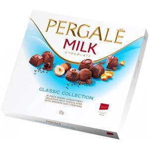 Набор шоколадных конфет Pergale "Молочный шоколад", 125 г