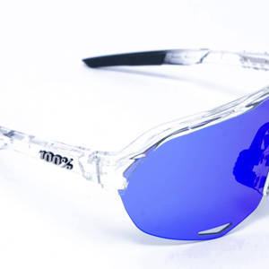 Очки 100% защита UV400, поляризационные, с тремя линзами, в чехле, Grey/Blue