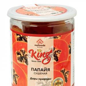 Папайя сушеная натуральная "King" 500гр