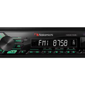 Автомагнитола MP3/USB/FLAC без CD-привода с Bluetooth Nakamichi NQ611GB