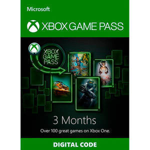 Xbox Game Pass на 3 месяца абонемент, цифровая версия